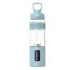Portable Rechargeable Electric Mini Blender 6 Stainless Steel Blades Home Use USB Juicer Hotel Outdoor Button BPA Free Container - Kasa & Pet