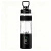 Portable Rechargeable Electric Mini Blender 6 Stainless Steel Blades Home Use USB Juicer Hotel Outdoor Button BPA Free Container
