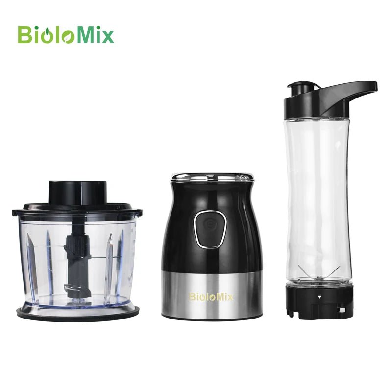 Alta Velocidade Multi Função 500W Processador de Alimentos Meat Grinder Portátil Pessoal Mini Liquidificador Mixer Juicer Moedor Seco 800ml Chopper - Kasa & Pet