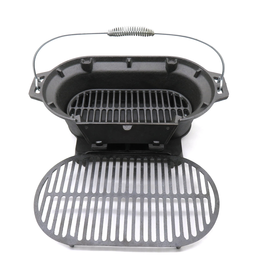 USA Hotsellling Cast Iron Charcoal Bbq Grill Durable for Life Time