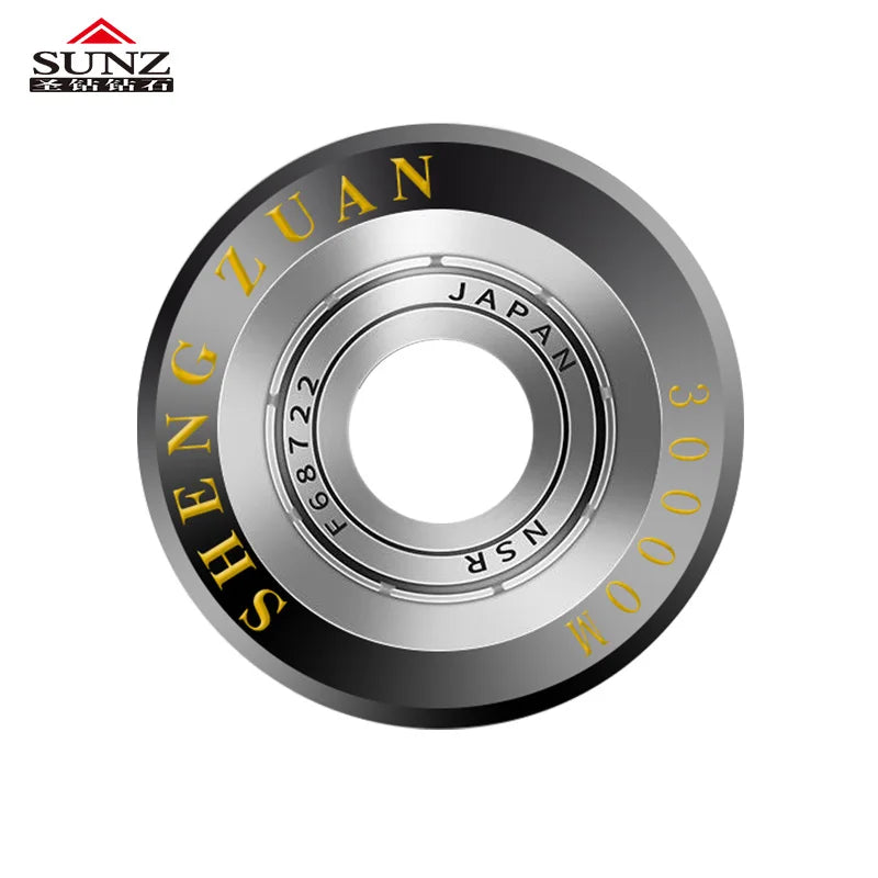 22mm cortador de telha cerâmica de vidro roda liga cortador de telha cerâmica carboneto de tungstênio revestimento de titânio cerâmico