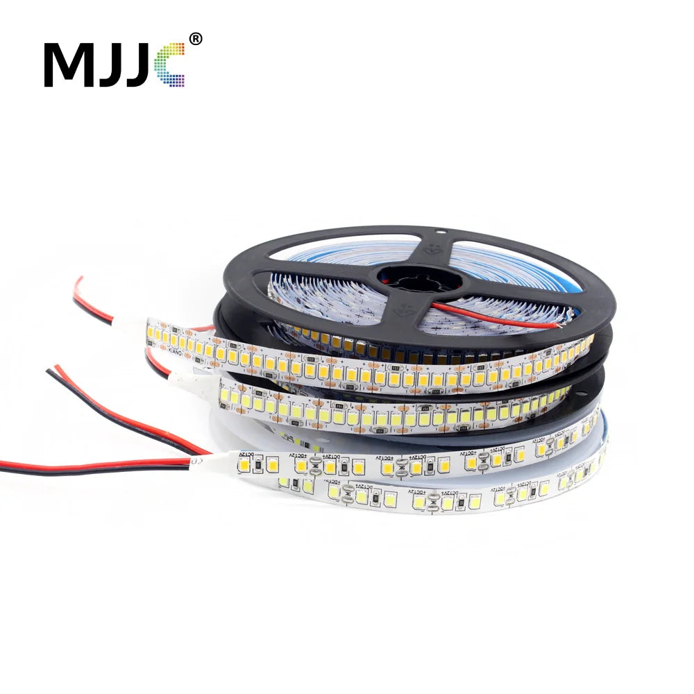 12v tira conduzida smd 2835 1m 2m 3m 4m 5m led listra fita de luz 120led/m 240led/m branco quente fita flexível decoração para casa luz