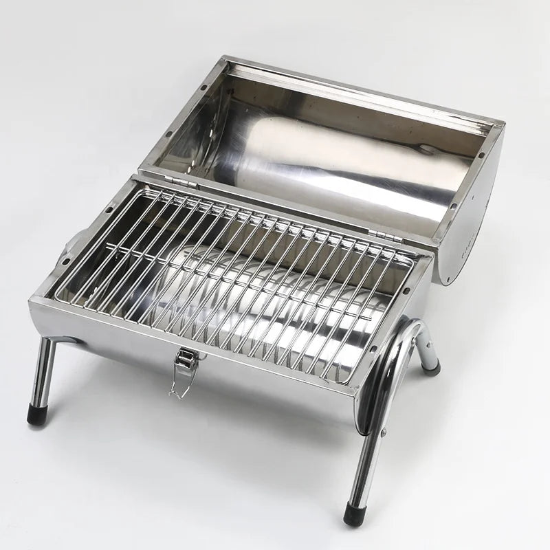 Portable Outdoor Mini BBQ Grills Stainless Steel BBQ Grills Charcoal High Quality BBQ Grill