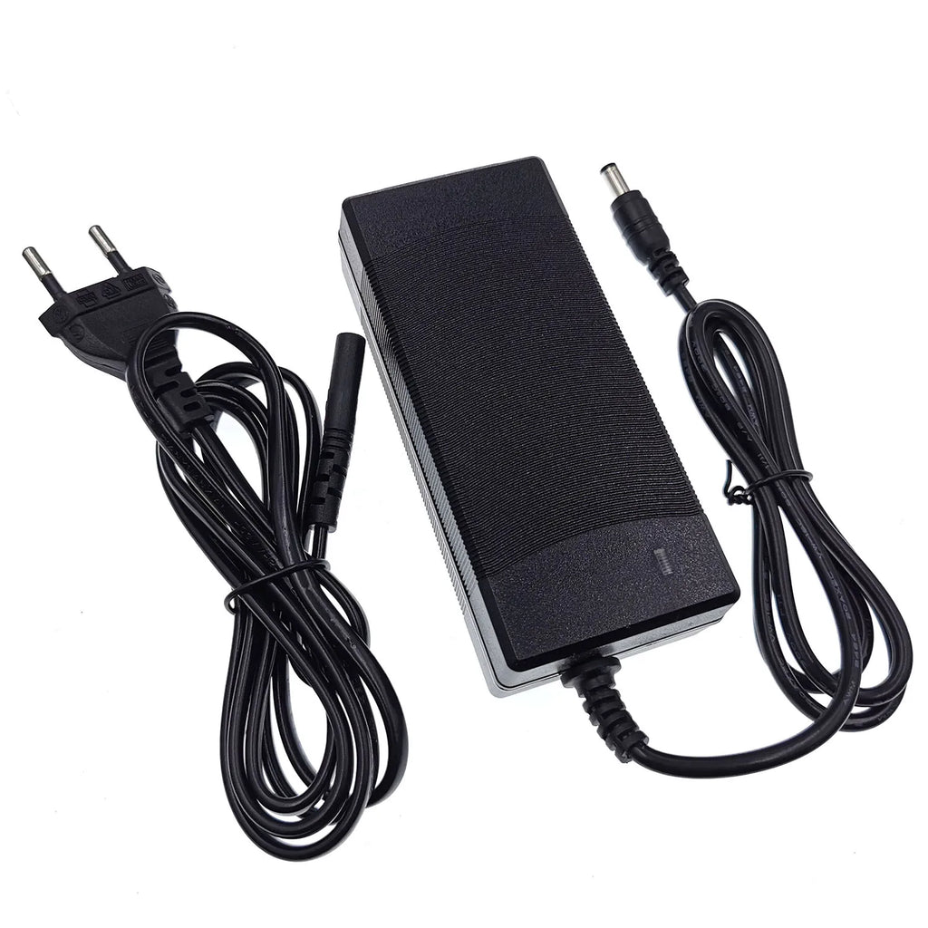 Carregador de Bateria 36V 2A, Saída 42V 2A, Entrada 100-240 VAC, Carregador de Lítio Li-ion Li-poly para Bateria 36V de 10 Células