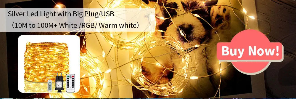 Cortina de led luzes da corda natal luzes de fadas guirlanda para o ano novo casa pátio festa casamento casa decoração ao ar livre