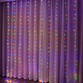 Luzes de natal cortina guirlanda feliz natal decorações para casa enfeites de natal presentes de natal navidad 2025 decoração de ano novo