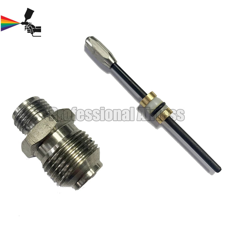Ag19 pistola de pintura mal ventilada de alta pressão com kit reparo 350bar/5000psi 1/4 nnps entrada pistola de pulverizador conector arma