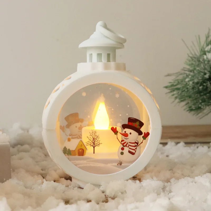 Christmas Light Ornament Merry Christmas Decoration for Home Natal Navidad Christmas Ornaments Xmas Gift New Year 2025