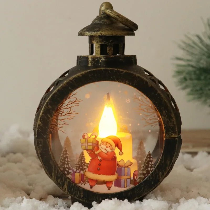 Christmas Light Ornament Merry Christmas Decoration for Home Natal Navidad Christmas Ornaments Xmas Gift New Year 2025