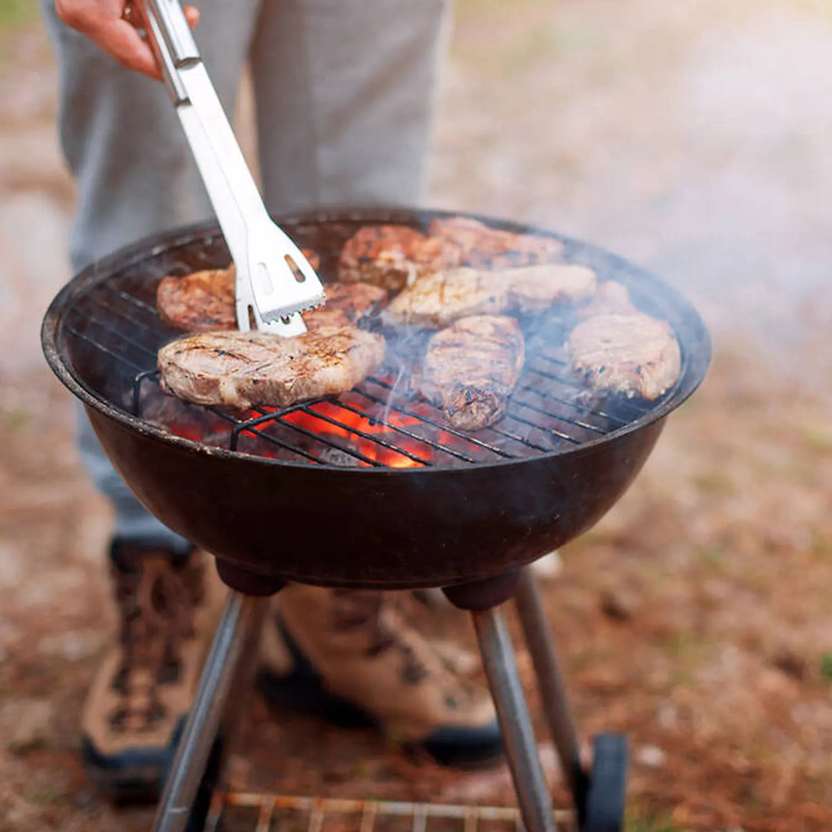 Easy to Carry BBQ Utensil Set Stainless Steel Professional Barbecue Accessories Grill Tool with Bag