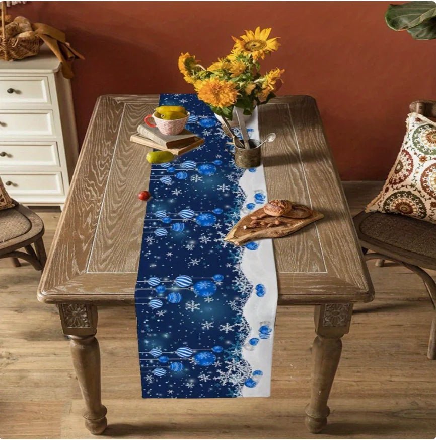 2026 Christmas Table Runner Christmas Decoration for Home Tablecloth Navid Noel Xmas Gifts New Year Natal Drop Shipping
