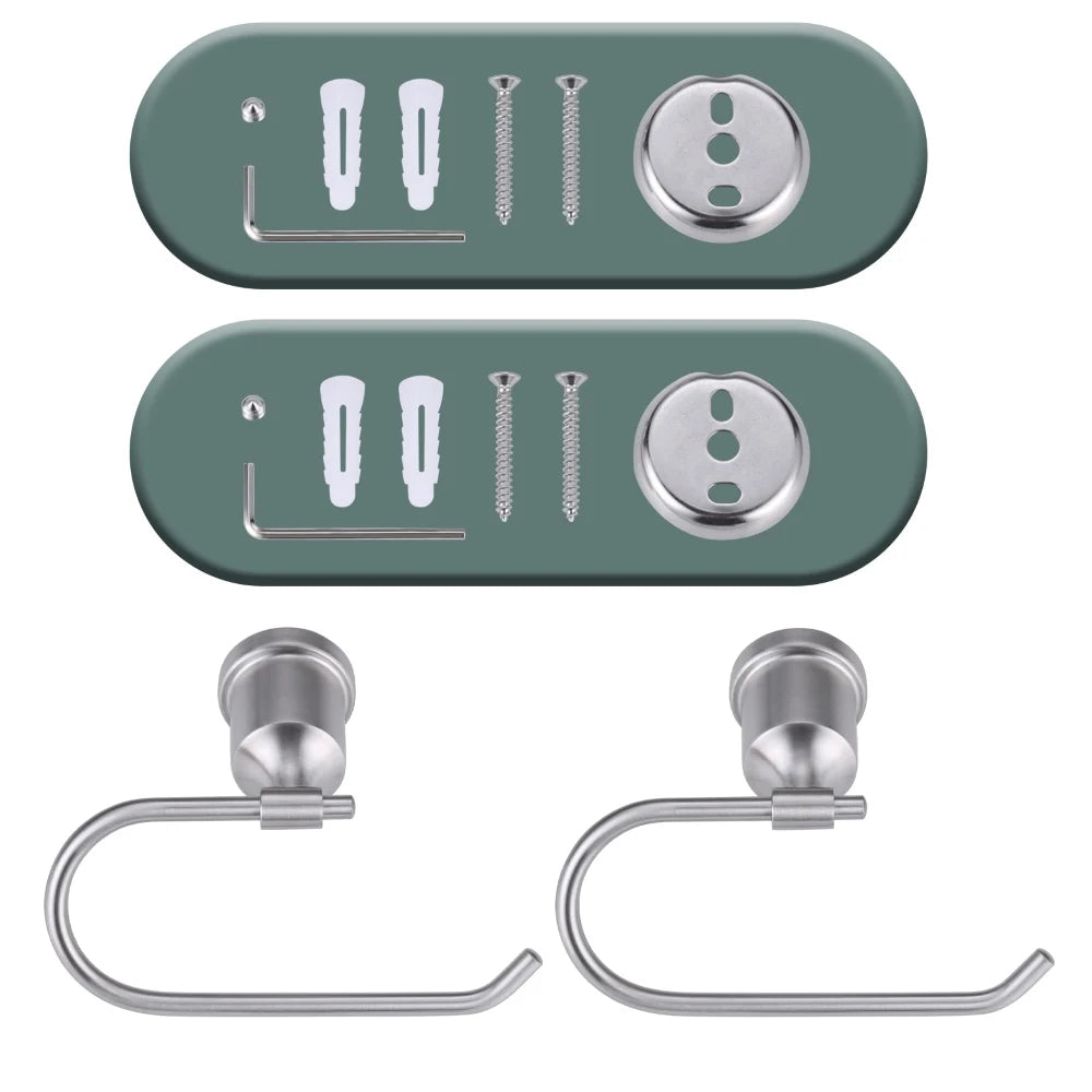 High Quality Design Metal Tissue Holder for Bathroom and Kitchen Wall Mounted Decorative Tissue Roll Holder