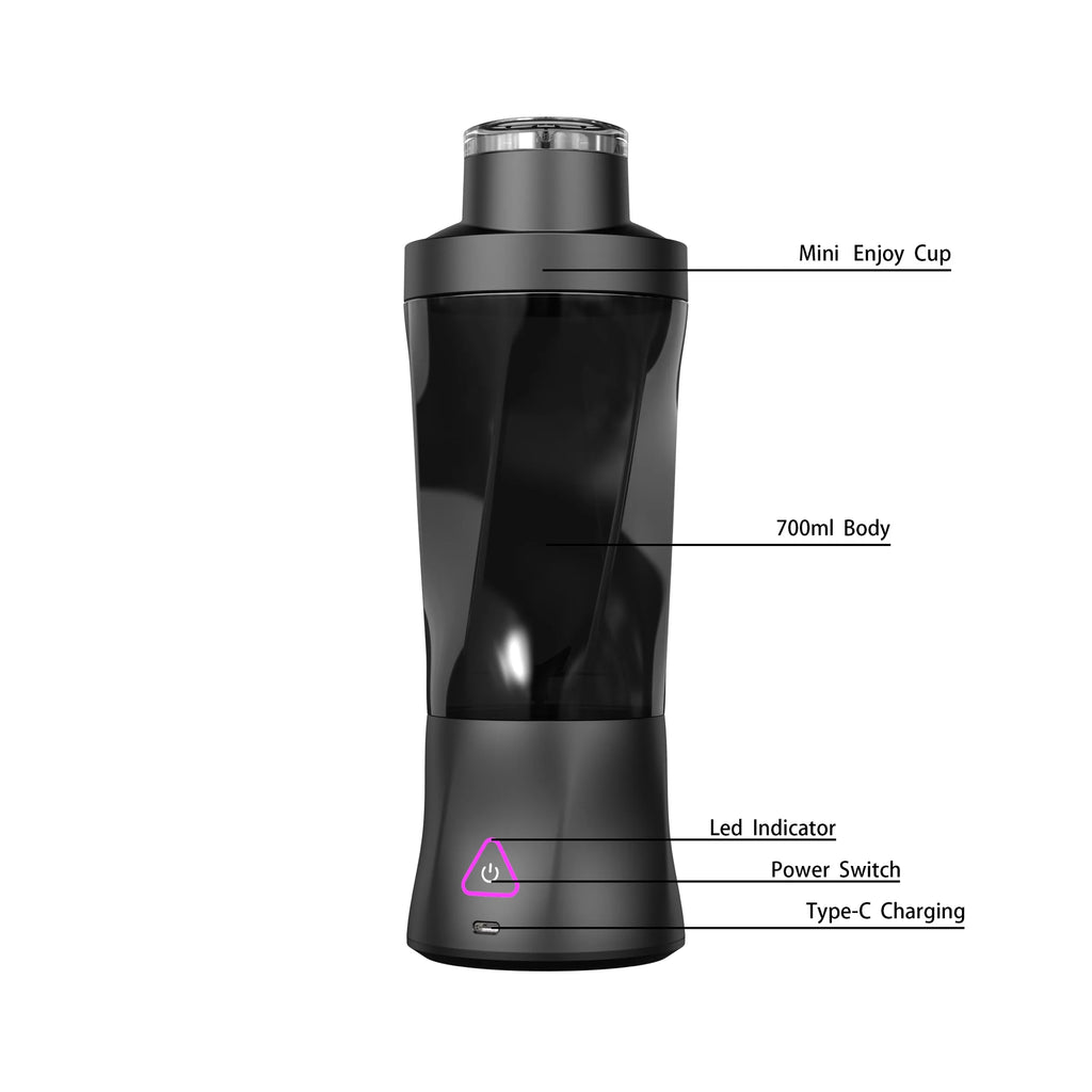 Best Seller Product White Bottle Sport Portable Blender Big Capacity Rechargeable Electric Smoothies Juicer Cup