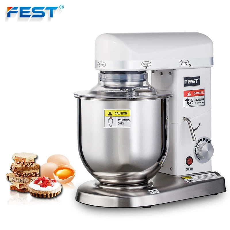 FEST Automatic 5L Cake Bakery Bread Dough Mixers for Sale,dough Mixer and Bread Maker Machine