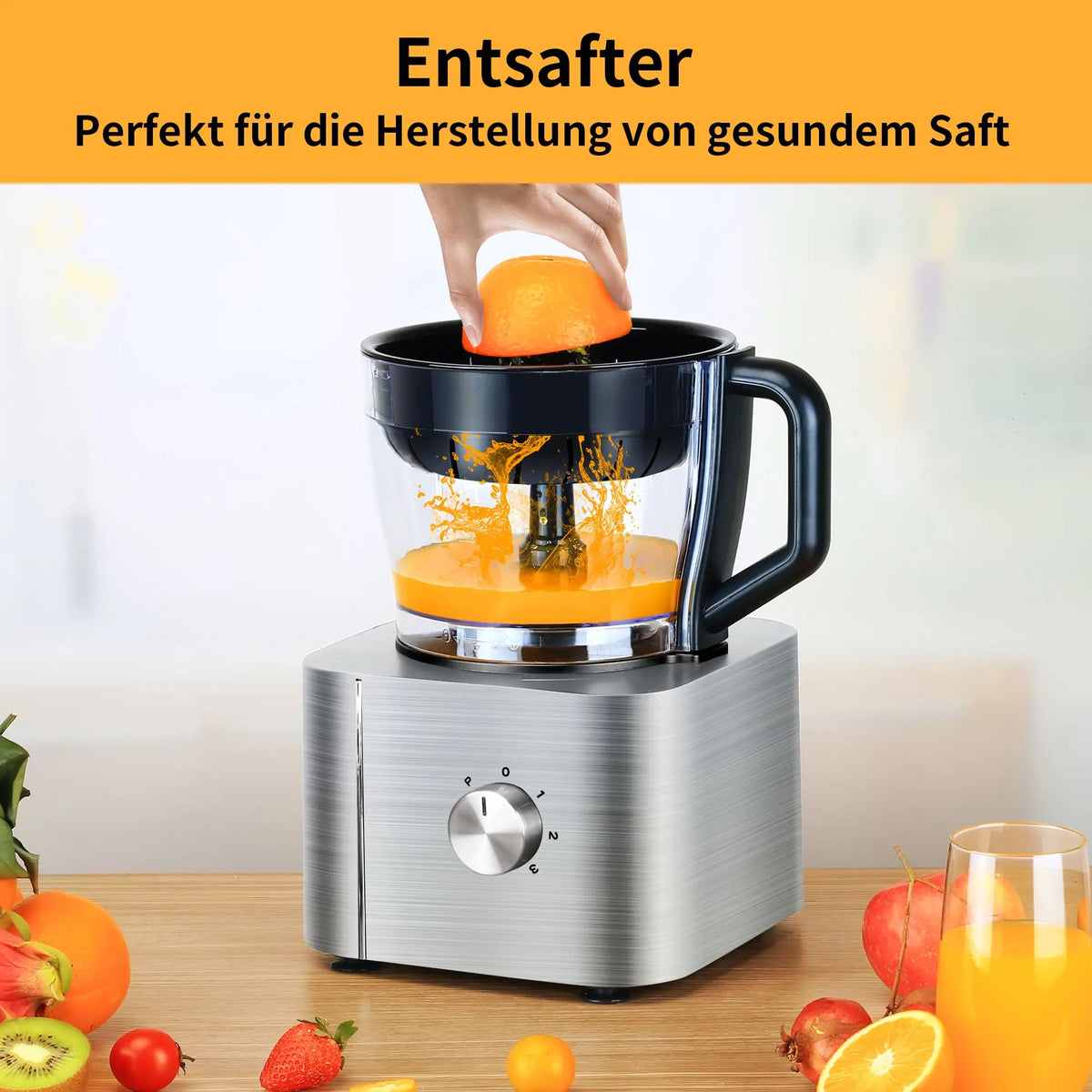 Food Processor, 11-in-1 Food Processor and Blender with Chopping Blending Kneading Grinding Whisking Juicing, 1100W