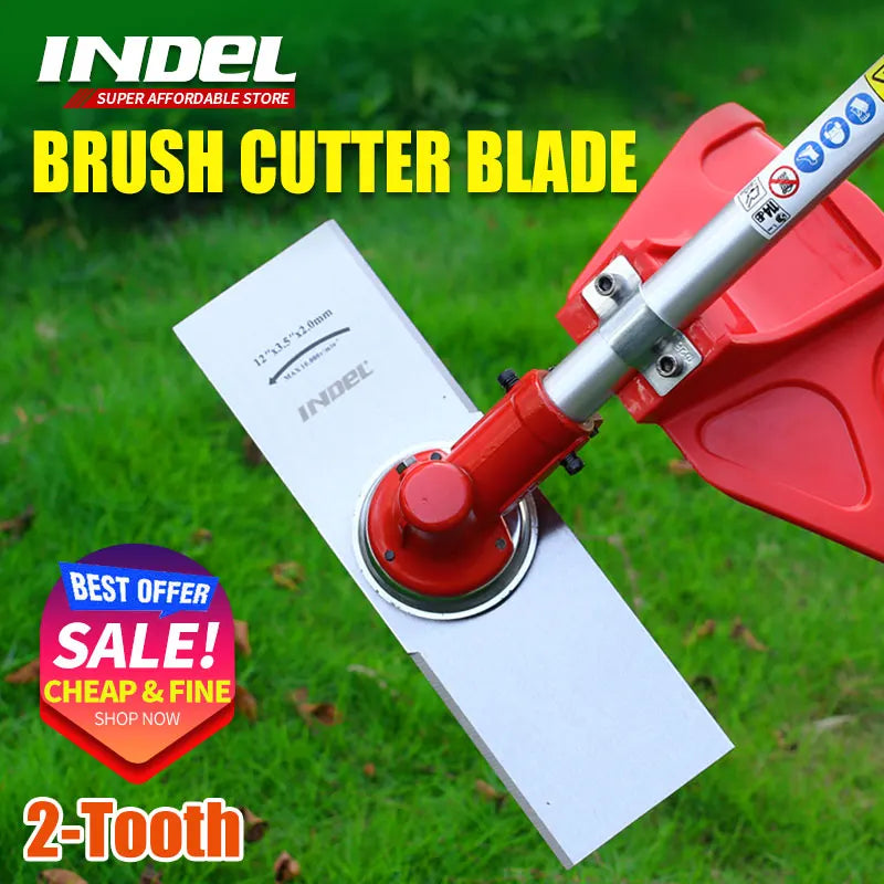 Brush Cutter Blade 12"*2.0 Grass Trimmer Head Lawn Mower Saw Blade Accessories Electric Trimmer Parts Garden Tools