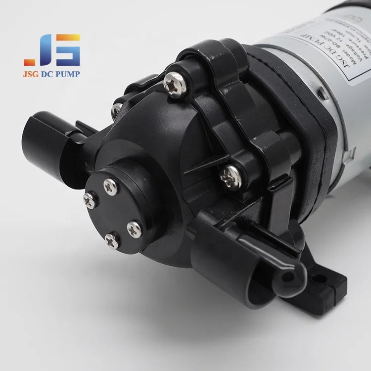 12V 24V 20W 5A 50-100 PSI Diaphragm Water Pump Brushless DC Motor High Pressure Booster for Agriculture Circulation