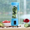 High Quality 400ml Wireless Hand Blender USB Rechargeable Portable Mini Blender for Outdoor Car & Hotel Use