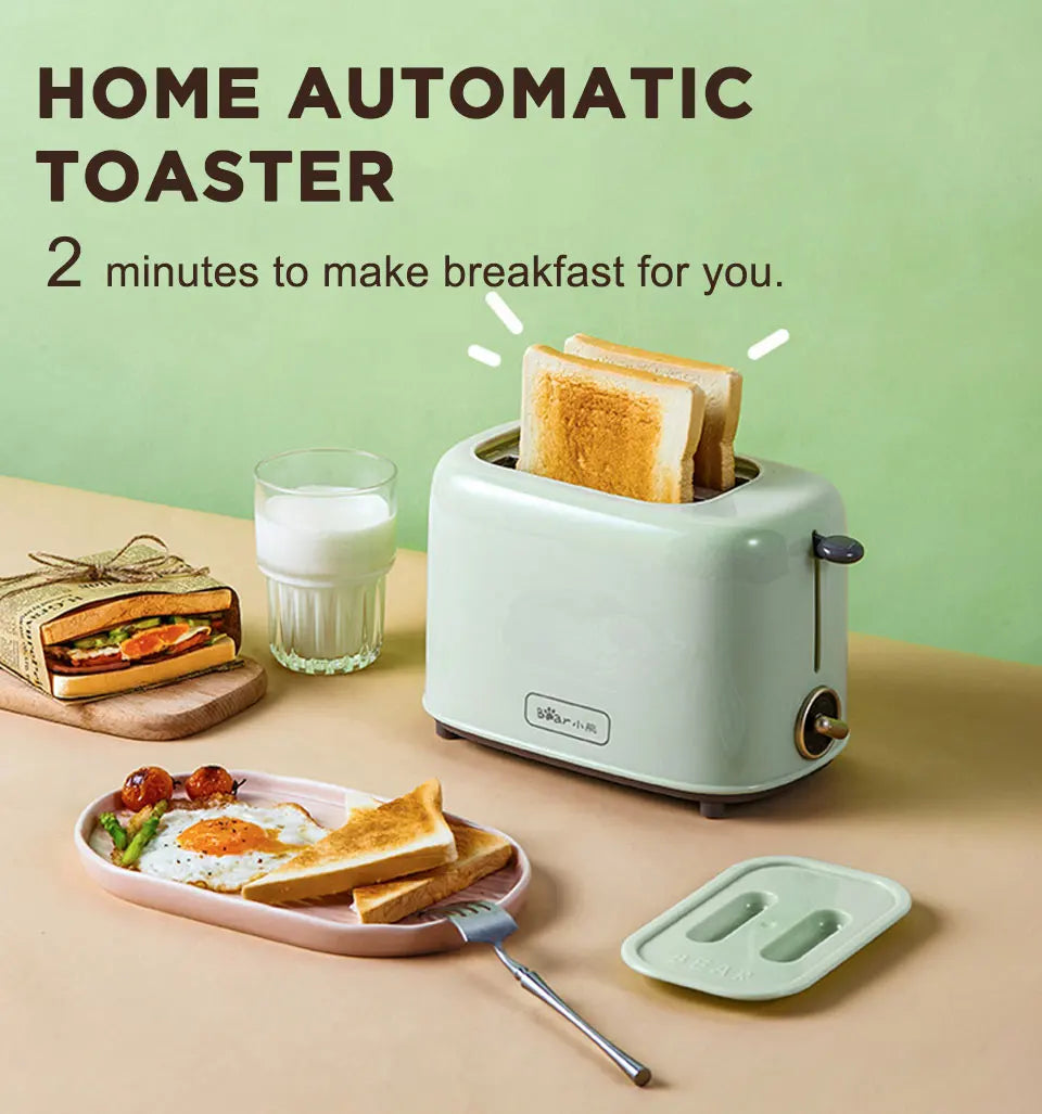 Torradeira Elétrica para Sanduíches e Waffles, Forno Duplo 220V Mini Torradeira com Convecção de Ar Quente para Pães Tostados
