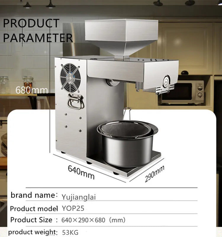 Oil Press Machineard Oil Press Machine/Sunflower Oil Press Machine/hot-selling Palm Oil Press