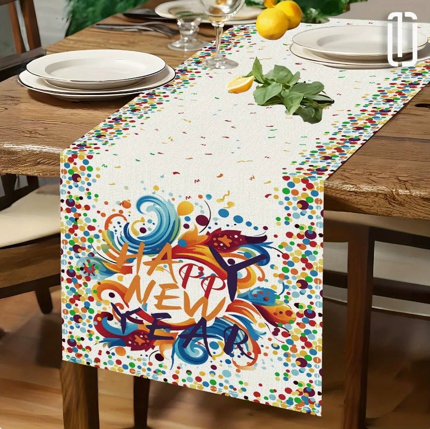 2026 Christmas Table Runner Christmas Decoration for Home Tablecloth Navid Noel Xmas Gifts New Year Natal Drop Shipping