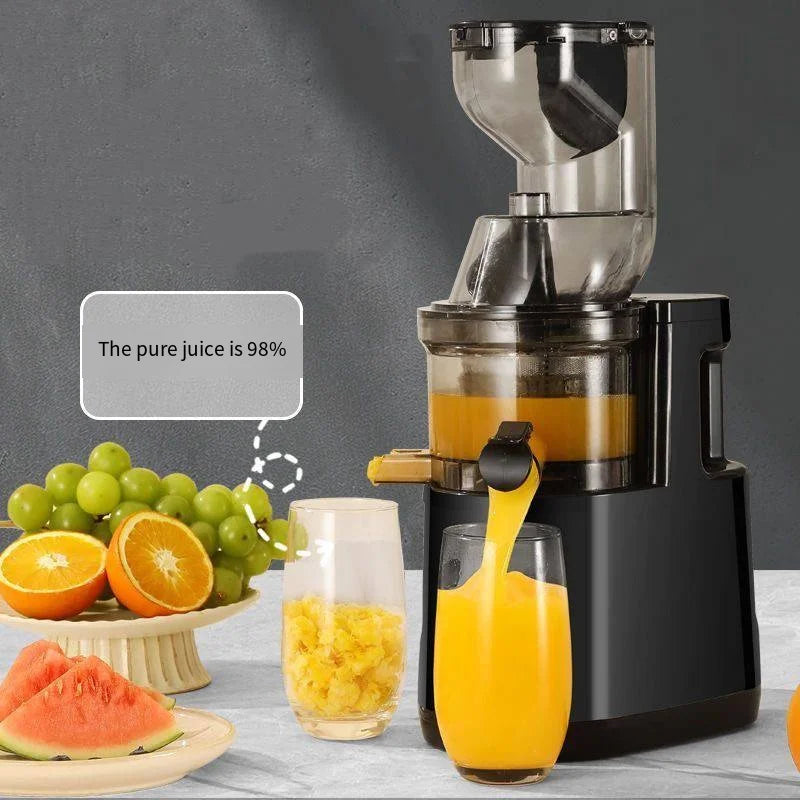 C Juicer Powerful 4 in 1 Fruit Juicer Brenda Machine Multifunction Vegetable Separating Mixer for Home Automatic Stainless Steel