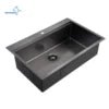 American 25 Inch Handmade Drop-in Kitchen Sink 304 Stainless Steel Single Rectangular Bowl Basin - Kasa & Pet