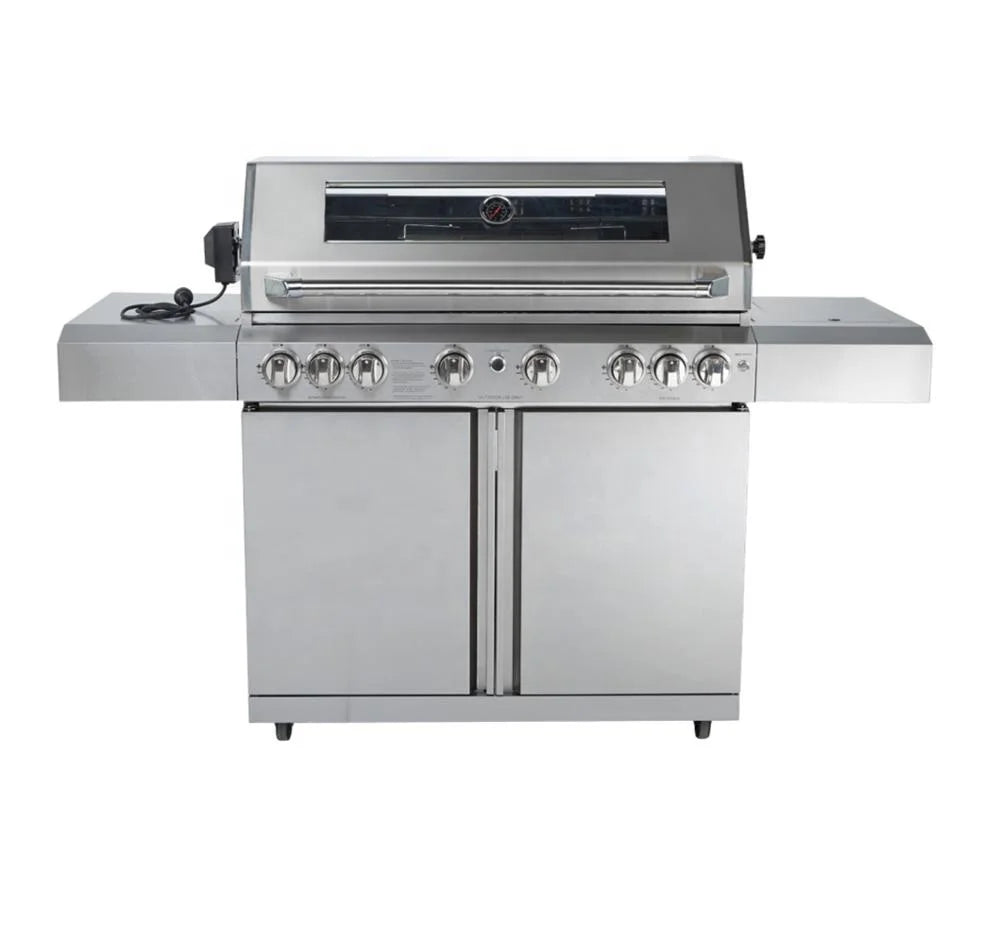 8 Burners BBQ, 46 Main Burners, 1 Side burner and 1 Infrared Rear burner