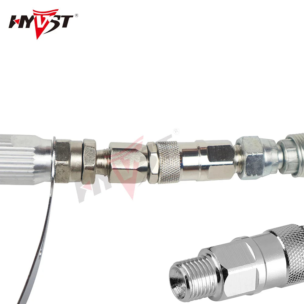 Conector Giratório para Mangueira Reta Airless (287099) (223341) 1/4' NPS para Adaptadores de Alta Qualidade Peças para Pistola de Pintura Airless