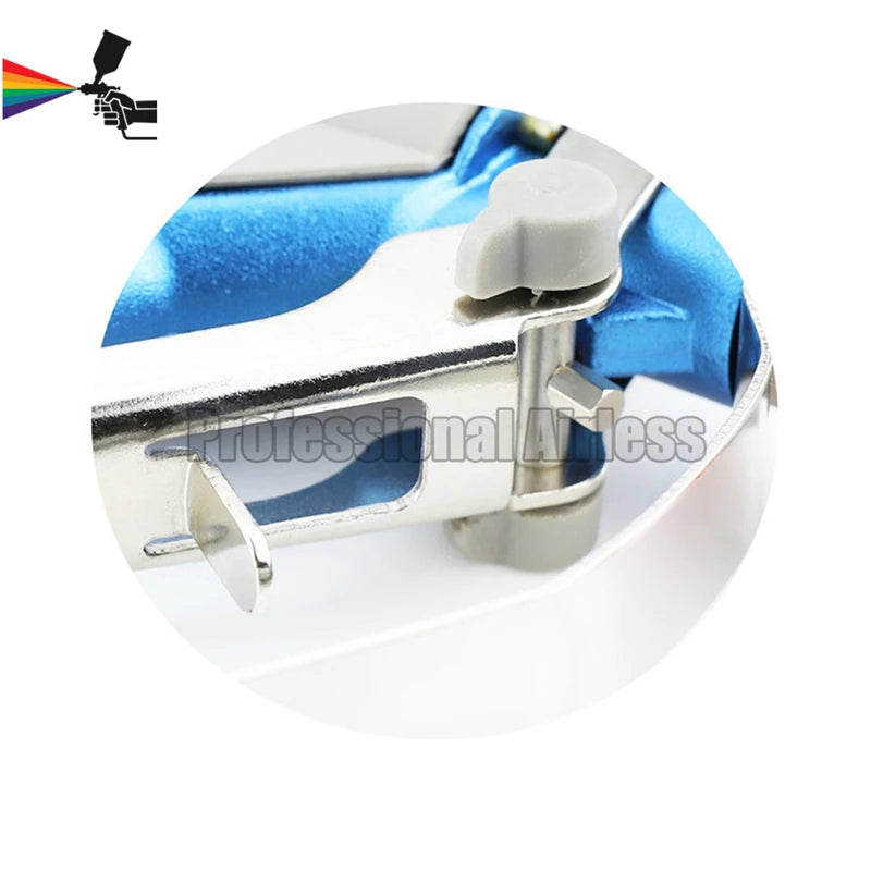 Ag19 pistola de pintura mal ventilada de alta pressão com kit reparo 350bar/5000psi 1/4 nnps entrada pistola de pulverizador conector arma
