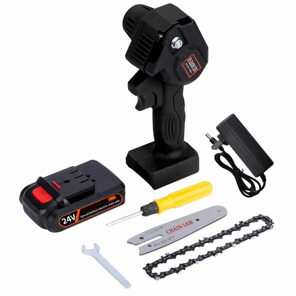 Cordless Mini Jigsaw Electric Chain Saw DIY Grade Garden Tools for Woodworking & Trimming Customizable OEM Support
