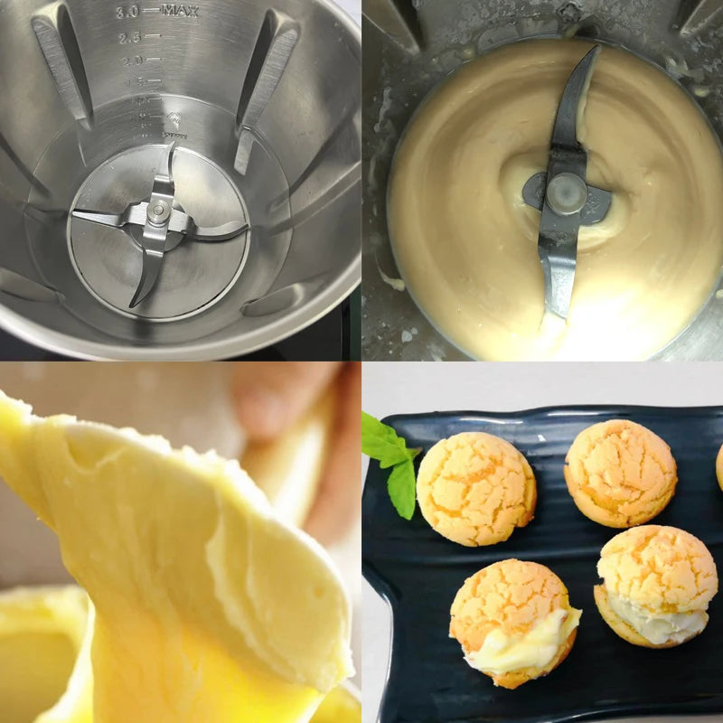 Cooking Food Smart Multifunctional Food Processor,WiFi Built-In,All in 1,Blending,Steaming,Weighing,Mixing,Robot De Cocina
