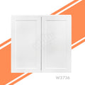 Ready-to-Ship Classic Style All Wood White Shaker RTA Kitchen Cabinets Wholesale W2736 Gabinetes De Cocina Kitchen Wall Unit