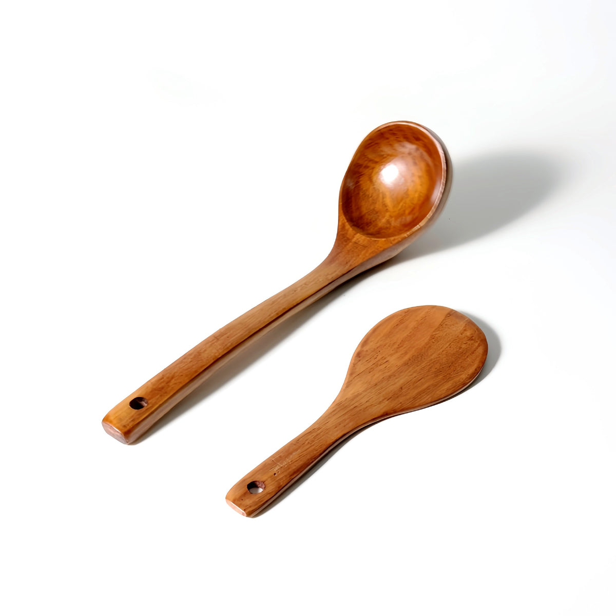 Non-Stick Pan Special Spatula for Cooking, Household Spatula, Wooden Spatula, Wooden Spoon, Rice Spoon, Wooden Spatula, Kitchen Utensils Spatula - Kasa & Pet
