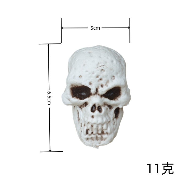 Simulation Skull Halloween Props Horror Haunted Head Bar Haunted House Chamber Atmosphere Decoration
