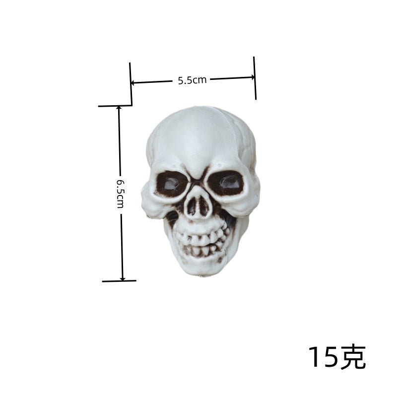 Simulation Skull Halloween Props Horror Haunted Head Bar Haunted House Chamber Atmosphere Decoration