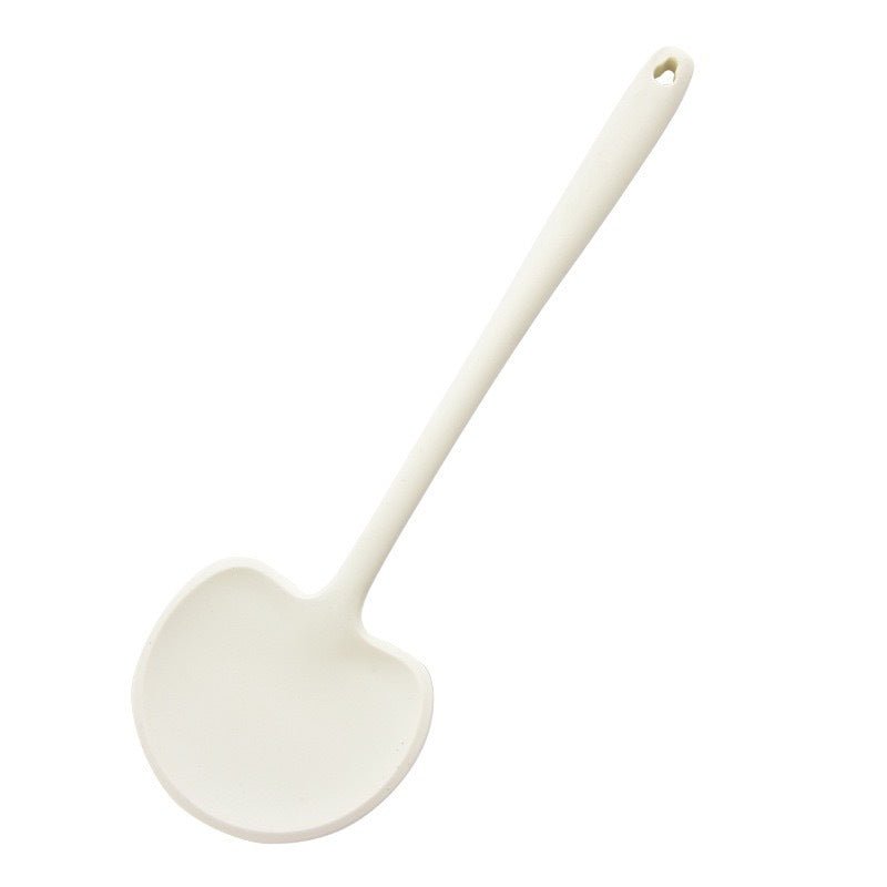 New Silicone Spatula for Home Use, Non-Stick, High-Temperature Resistant Kitchen Utensil, Soup Spoon, Mushroom Stir-Fry Spatula, Frying Spoon, Kitchen Tool - Kasa & Pet