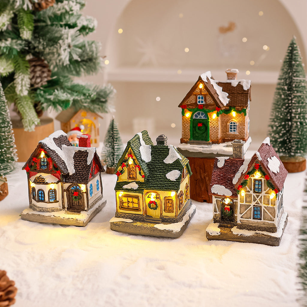 Decorações de Luzes de Natal para Casa, Enfeites, Presente de Natal para Crianças, Ano Novo 2025, Decoração de Natal, Luz Noturna para Quarto com Bateria
