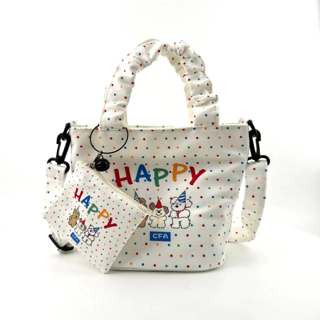 In-Stock New Small Cloth Bag Ins Cute Cartoon Women's Summer Cloth Bag Handbag Casual Tote Bag Upgrade Kasa & Pet