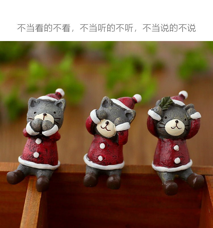 Christmas Decorations Christmas Tree Ornaments Decorative Props Scene Layout Simulation Elk Doll Christmas Ornaments