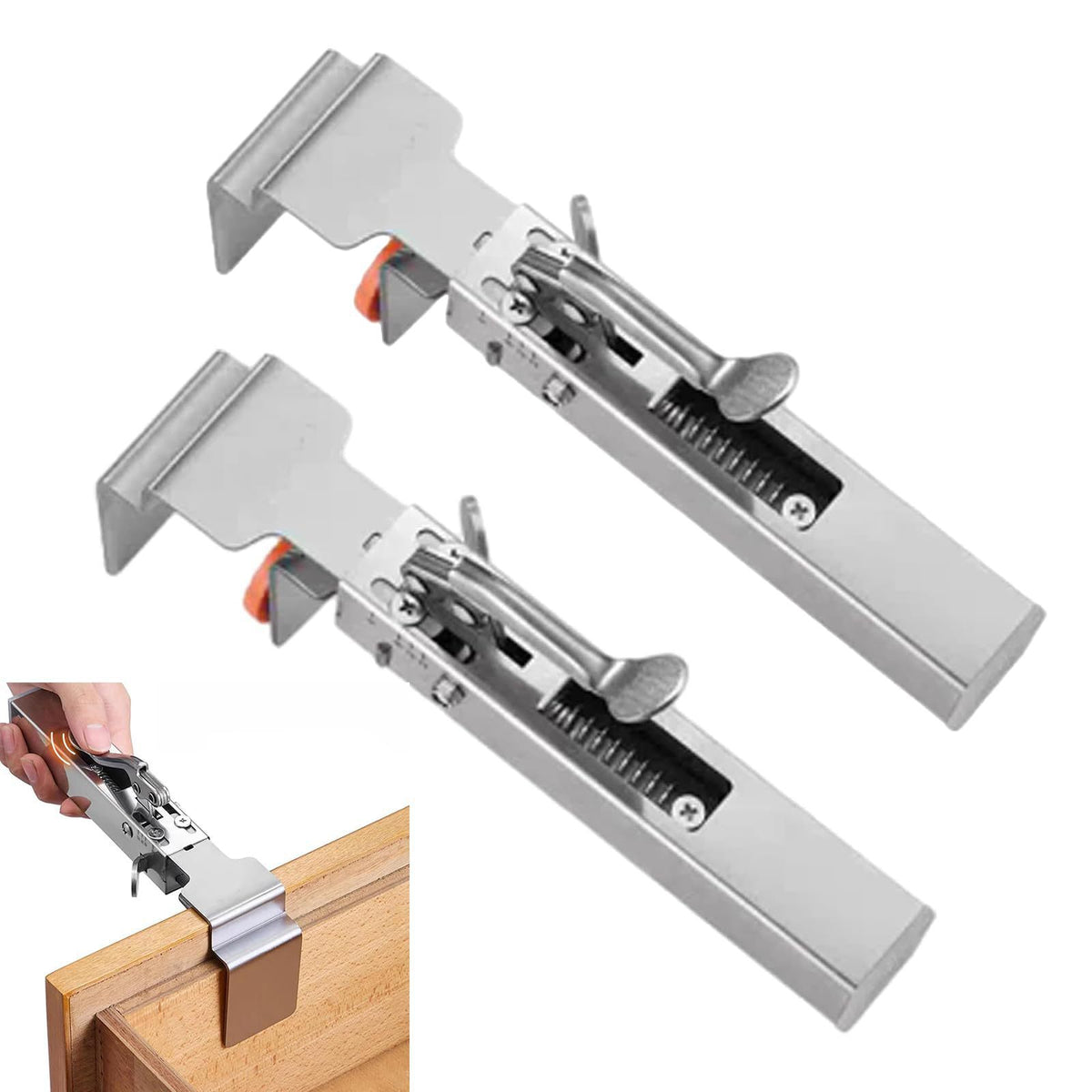 In-Stock Amazon New Adjustable Drawer Fixing Clamp