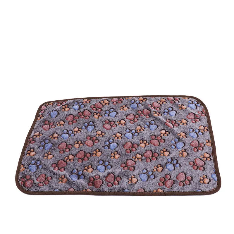 Cross-border pet blanket mat cat and dog flannel blanket autumn and winter warm blanket pet sleeping mat wholesale Kasa & Pet
