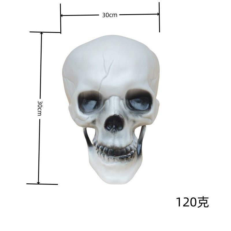 Simulation Skull Halloween Props Horror Haunted Head Bar Haunted House Chamber Atmosphere Decoration