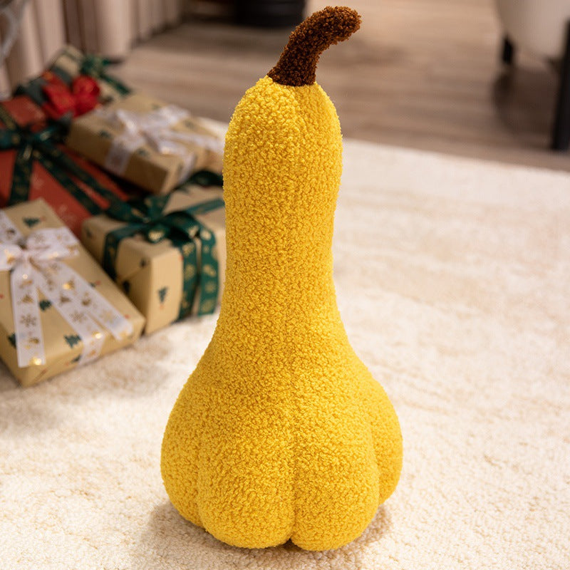 Ins Nordic Style Colorful Pumpkin Pillow Simulation Wave Dot Pumpkin Plush Toy Bedside Cushion Halloween Decoration