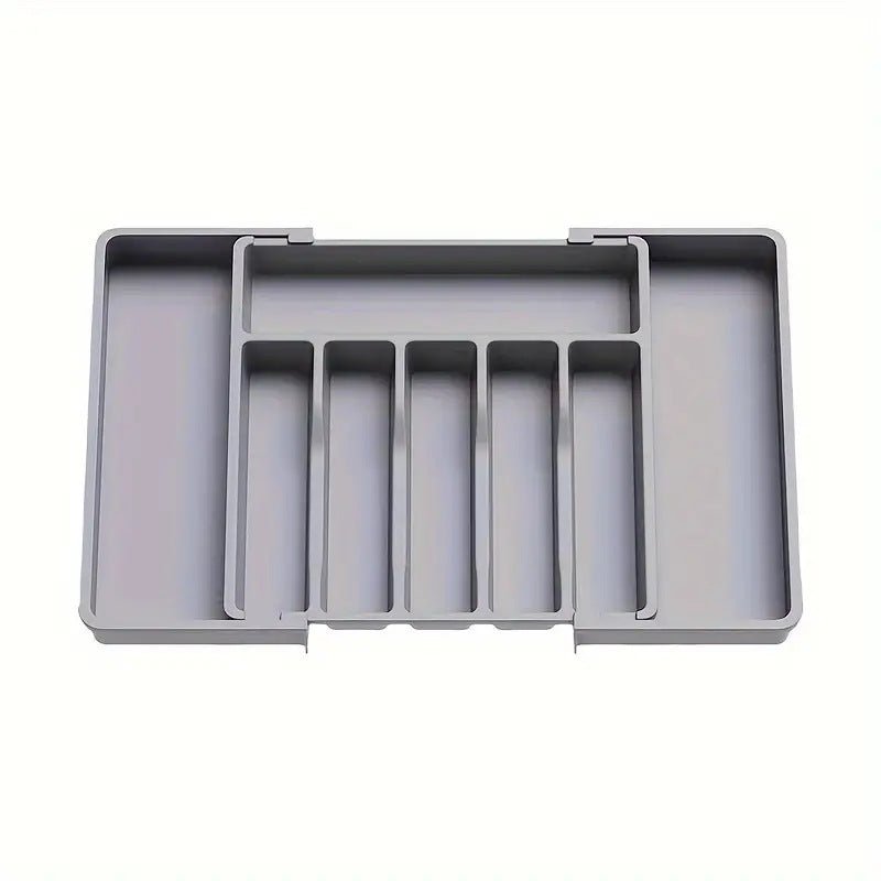 TEMU Cross-border New Expandable Utensil Tray Extended Tableware Storage Box Home Amazon - Kasa & Pet