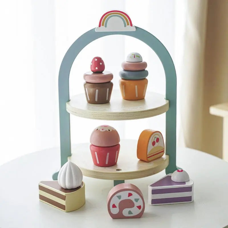 Cross-border New Products Wooden Children's Play-house Simulation Kitchen Toy Set Cooking Rice Cooking Kindergarten Interactive Toys - Kasa & Pet