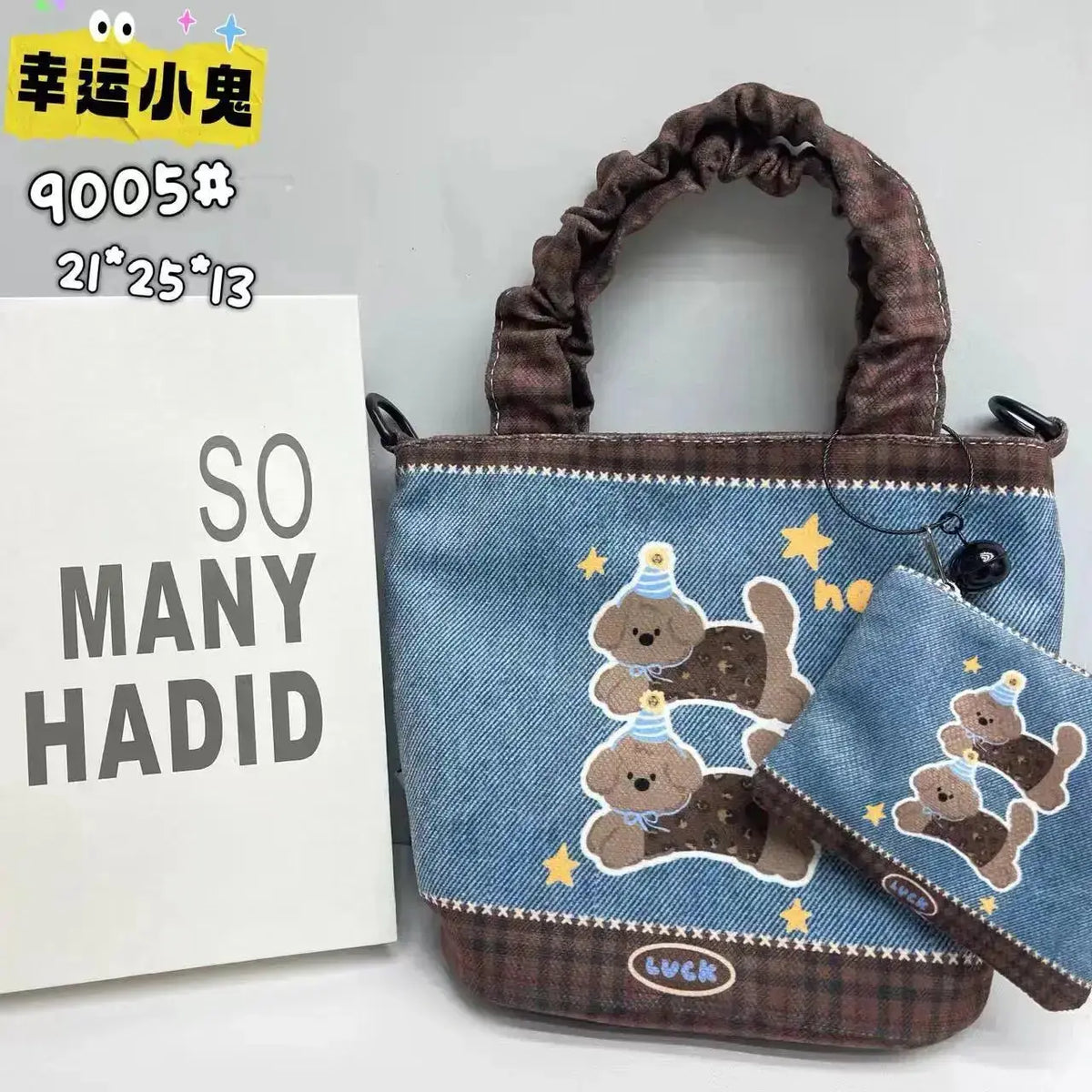 In-Stock New Small Cloth Bag Ins Cute Cartoon Women's Summer Cloth Bag Handbag Casual Tote Bag Upgrade Kasa & Pet