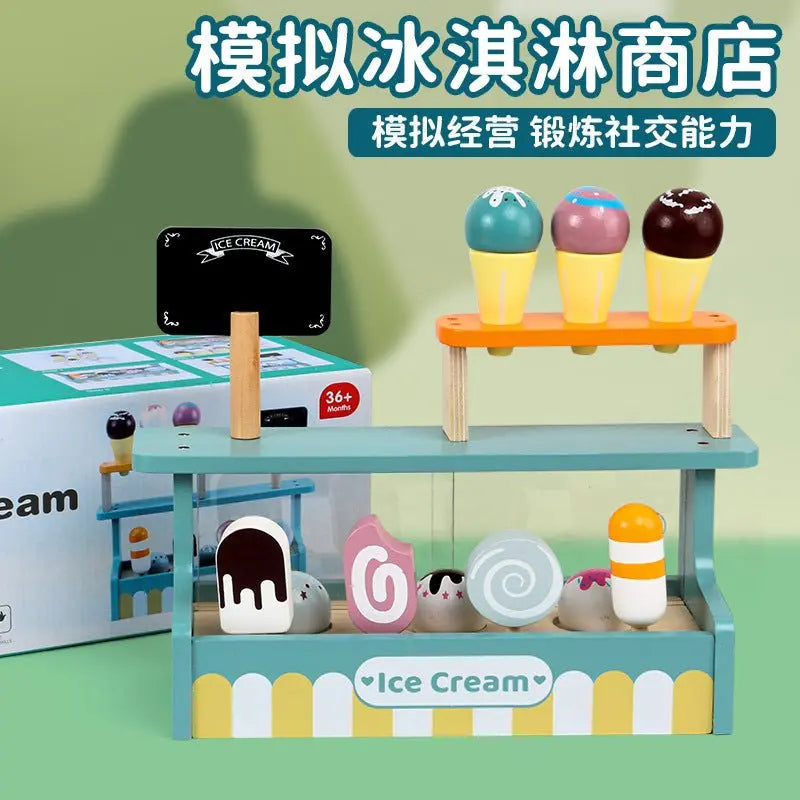 Cross-border New Products Wooden Children's Play-house Simulation Kitchen Toy Set Cooking Rice Cooking Kindergarten Interactive Toys - Kasa & Pet