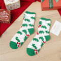 Coral fleece Christmas socks autumn and winter thick tube socks New Year gift socks cartoon Christmas socks cross-border wholesale