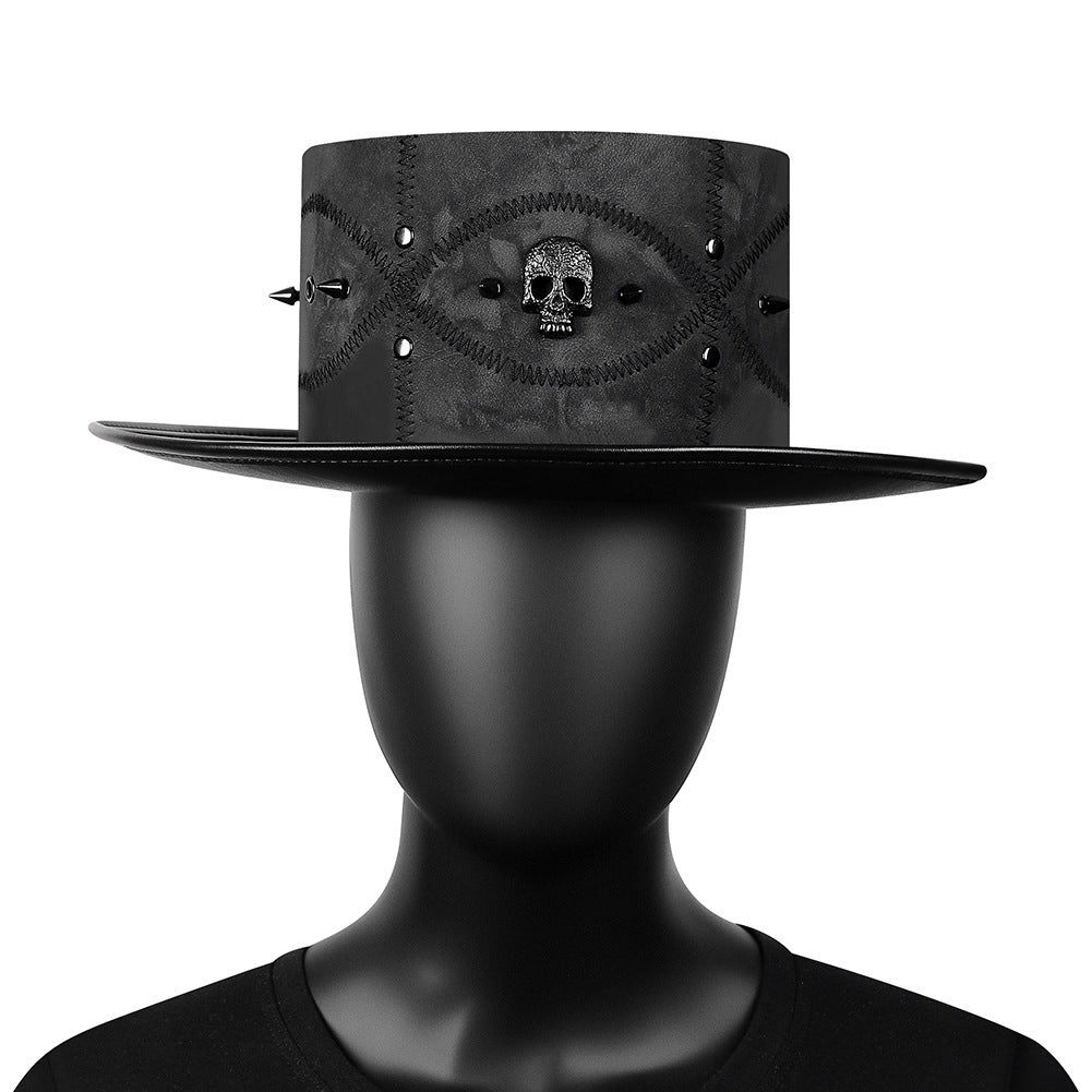 Halloween European and American Punk Plague Doctor Unisex Magic Hat Gentleman Hat Female Holiday Party Prom Props